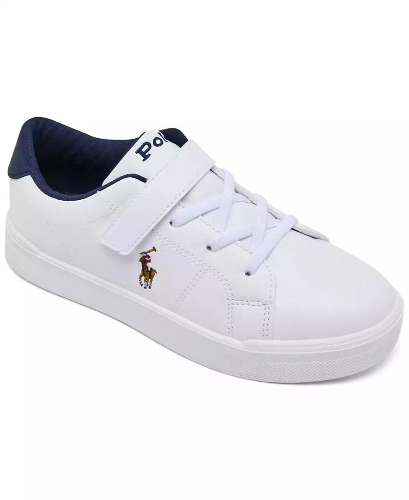 Ralph Lauren Little Kids Sutton Stay-Put Fastening Strap Casual Sneakers from Finish Line 1