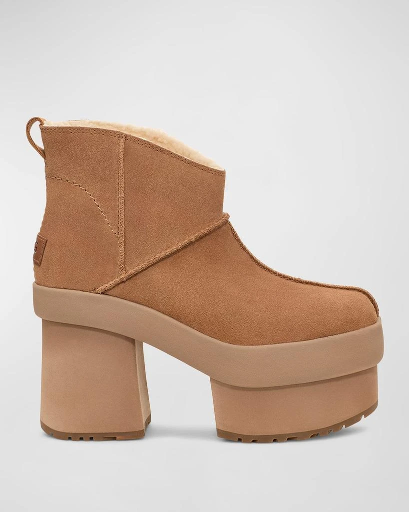 Shop New Heights Suede Platform Ankle Boots on Sale at BeyondStyle