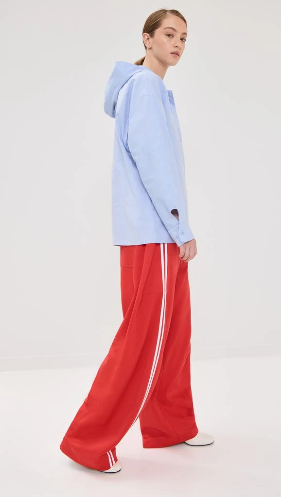 Tibi Oxford Shirting Hooded Shirt 3