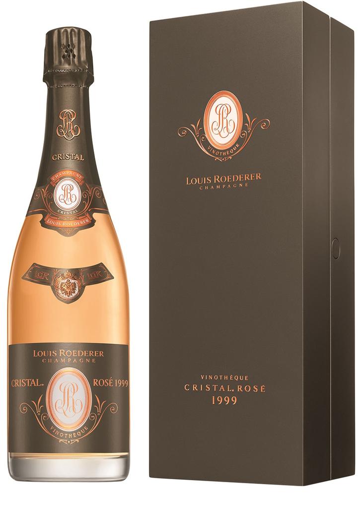 Louis Roederer Cristal Rosé Vinothèque Champagne 1999