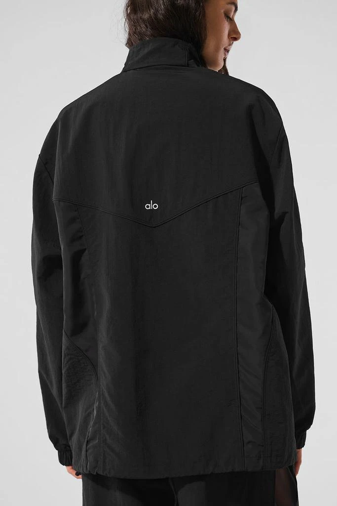 Alo Origin Full-Zip Track Jacket - Navy/Black 3