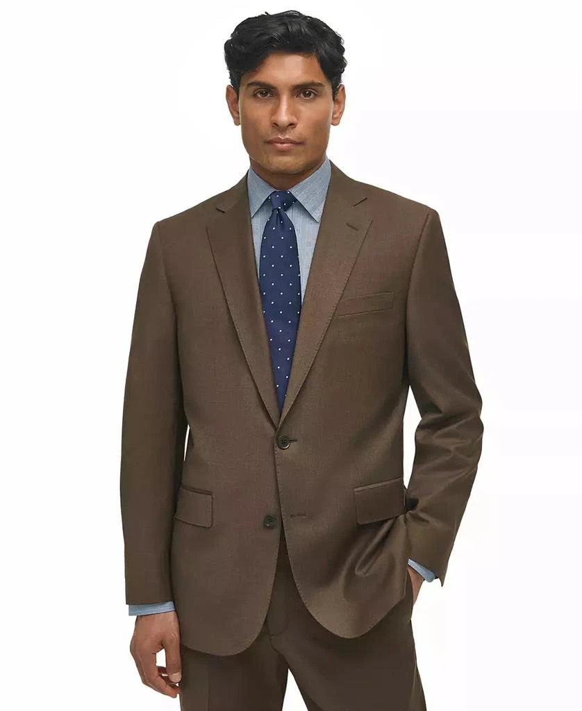 Brooks Brothers Men's Classic-Fit Wool Blend Suit Separates Jacket
