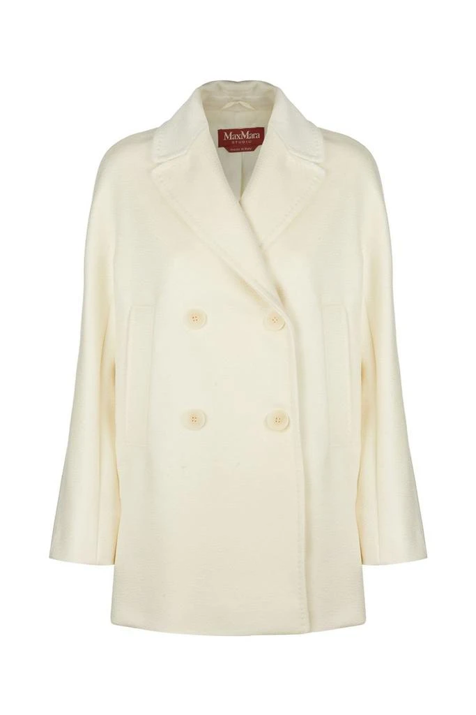 Max Mara Max Mara Studio Sheree Double-Breasted Blazer from Cettire