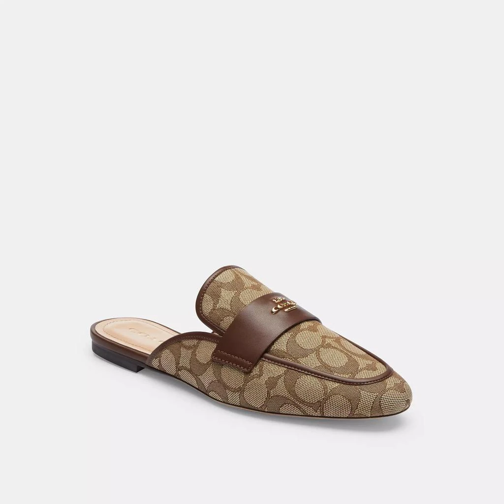 Coach Samie Slide In Signature Jacquard 1