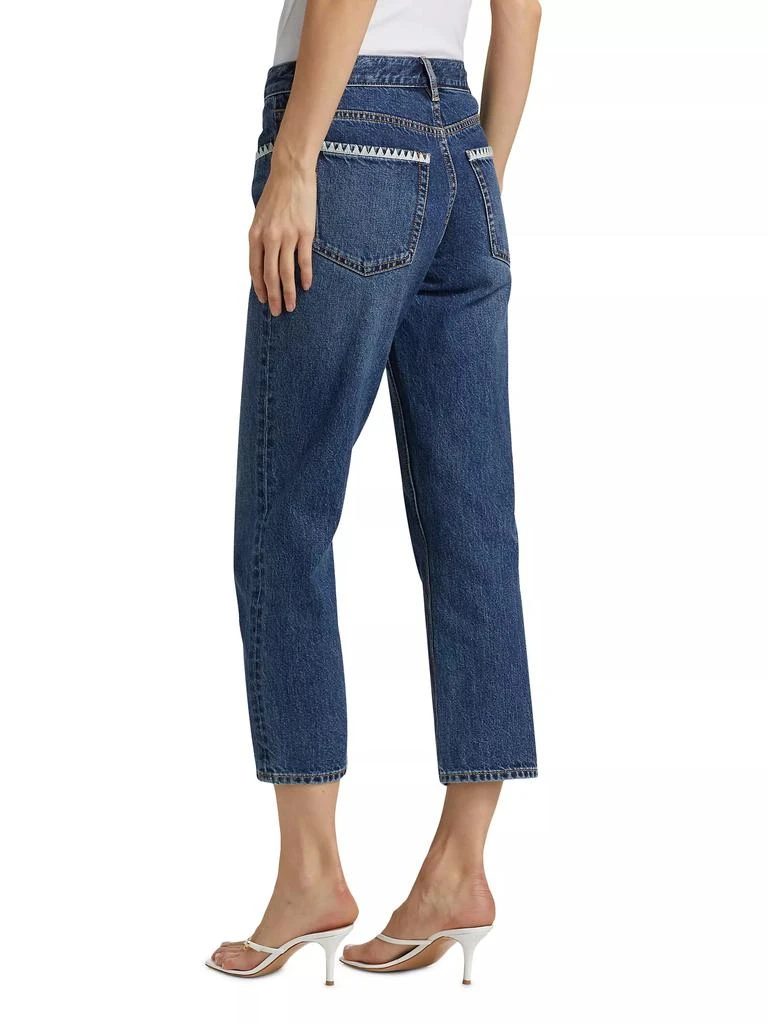 Ramy Brook Joy Embroidered Crop Jeans 5