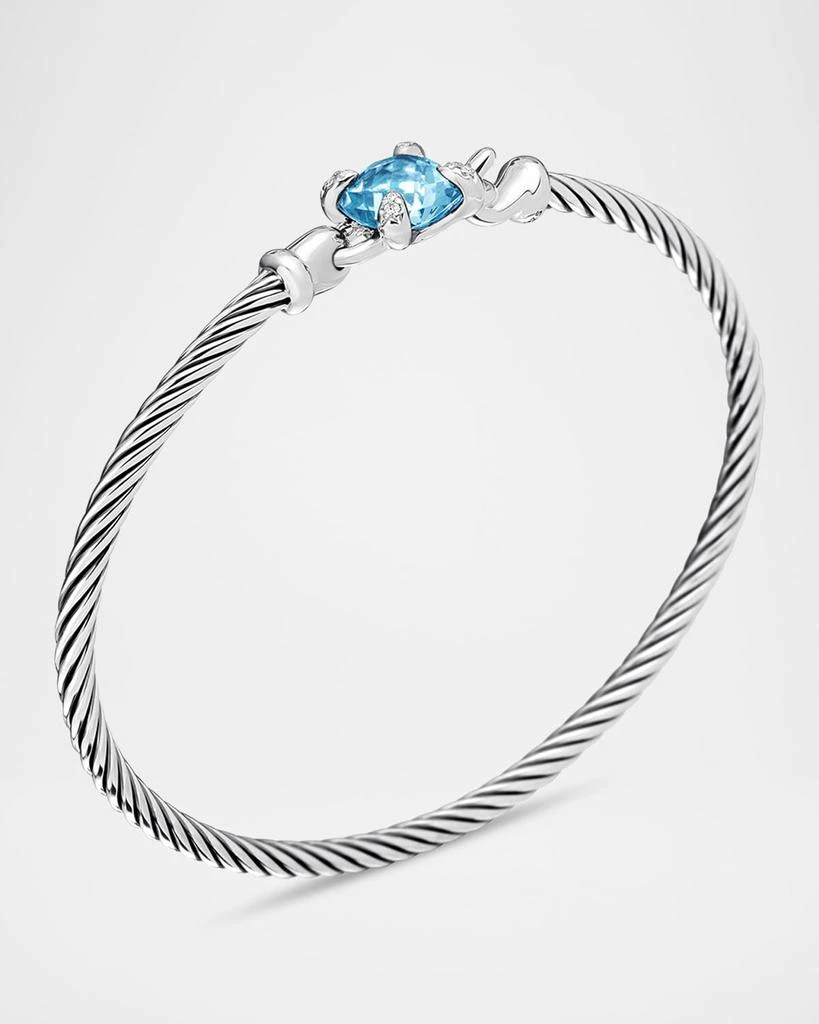 David Yurman Chatelaine Pave Prong Bracelet with Stone 3