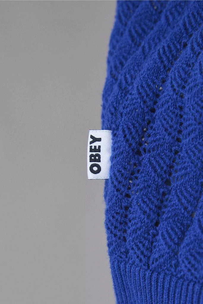 Obey OBEY Grant Quarter Zip Sweater 5