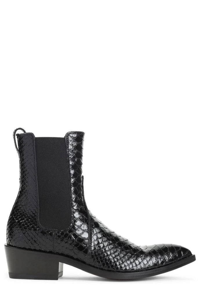 Tom Ford Tom Ford Embossed Slip-On Boots 1