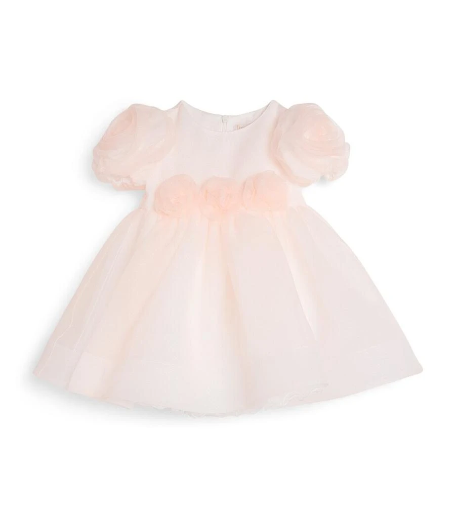 Bimbalo Tulle Rose-Detail Dress (3-24 Months) 1