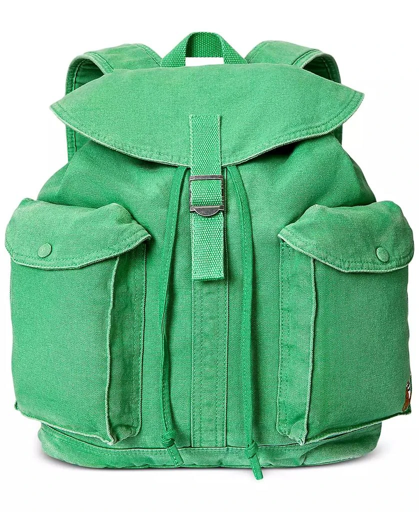 Ralph Lauren Men's Flap-Top Canvas Backpack 1