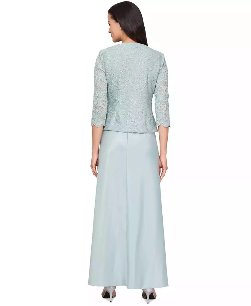 Alex Evenings Petite Lace Dress and Jacket 3
