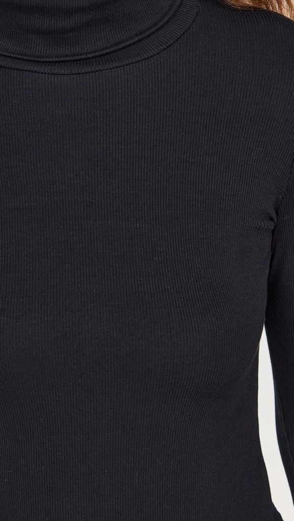 Stateside 2x1 Fine Rib Long Sleeve Turtleneck 5