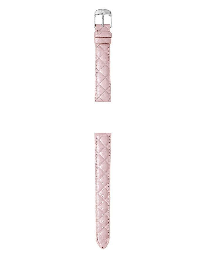 Michele Quilted Leather Watch Strap, 16-18mm 2