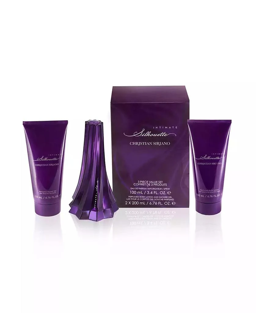 Christian Siriano Intimate Silhouette Perfume Gift Set for Women, 3 Pieces 1