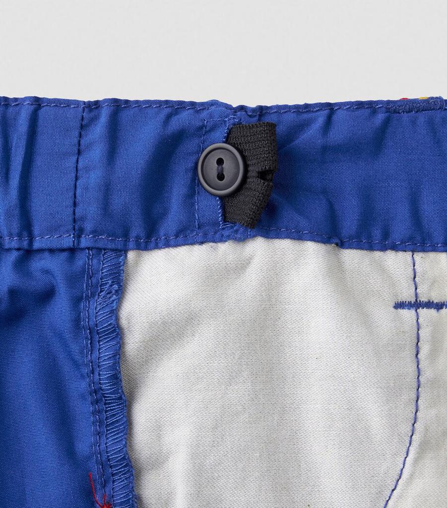 Miki House Appliquéd Shorts (2-11 Years)