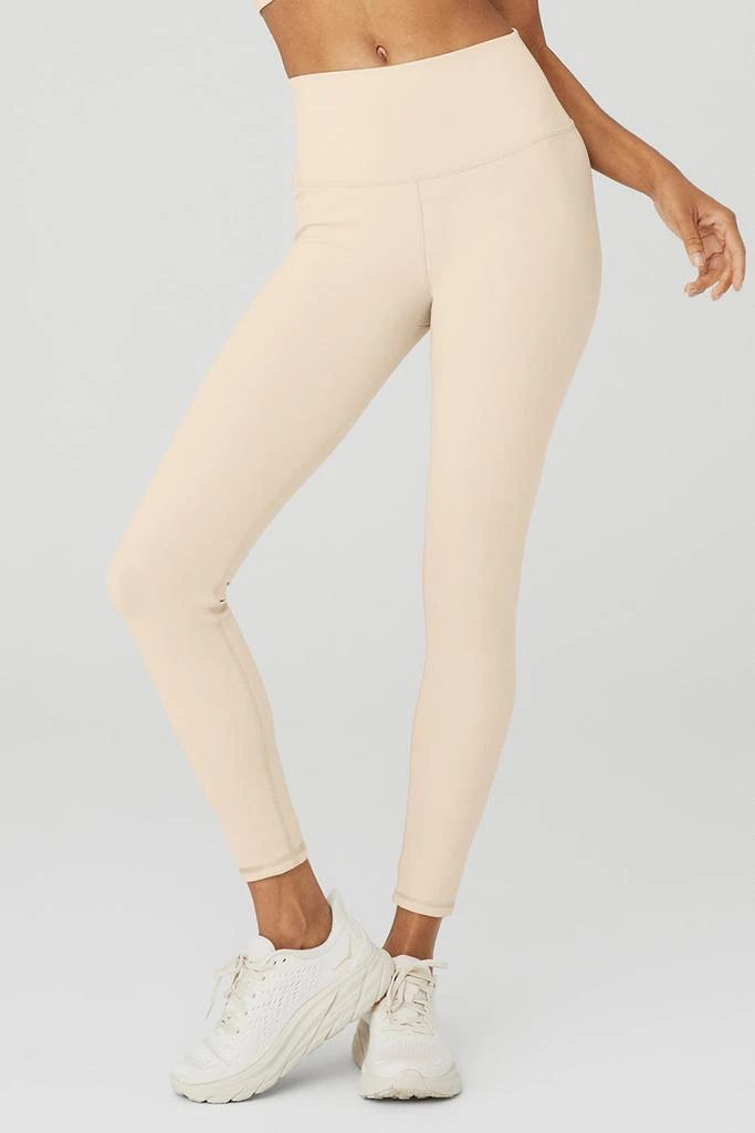 Alo 7/8 High-Waist Airbrush Legging - Macadamia 1