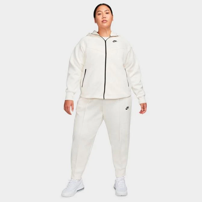 NIKE Women's Nike Sportswear Tech Fleece Windrunner Full-Zip Hoodie (Plus Size) 2