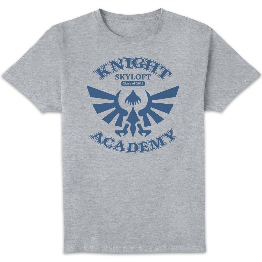 Nintendo The Legend of Zelda Academy Unisex T-Shirt - Grey