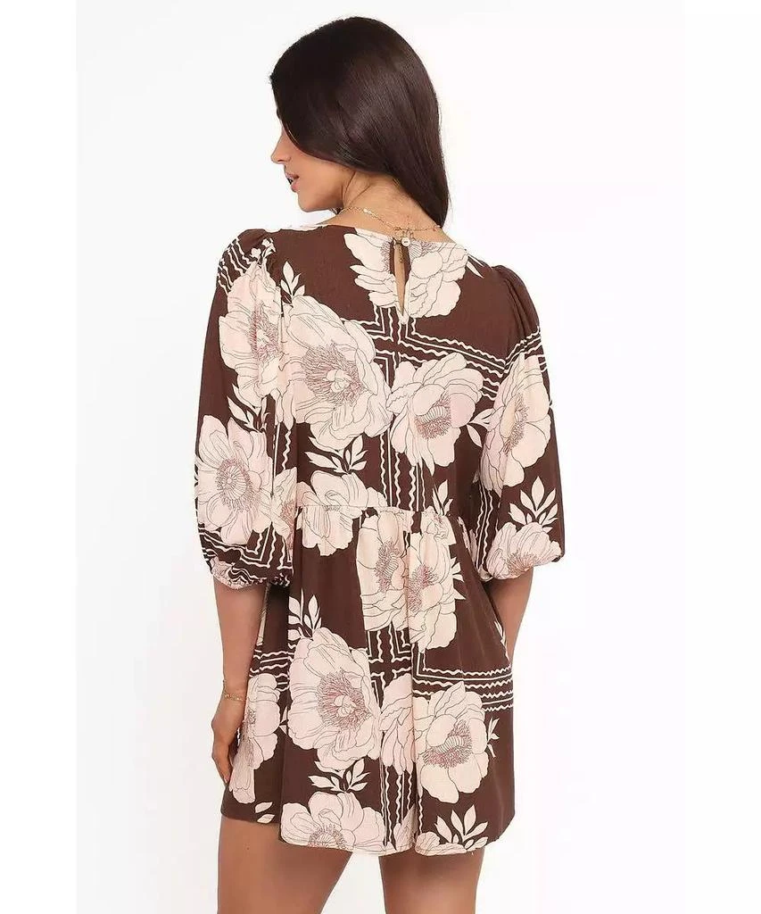 Petal and Pup Women's Henley Romper 3