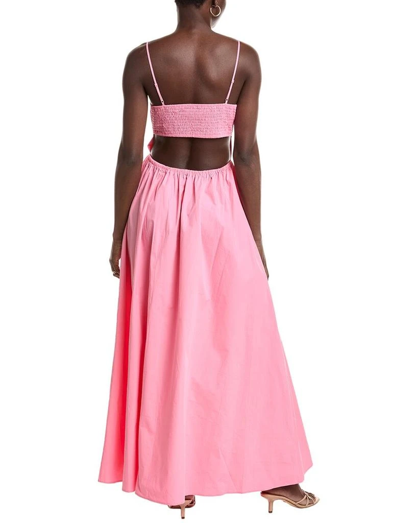Susana Monaco susana monaco Poplin Open Back Maxi Dress 2