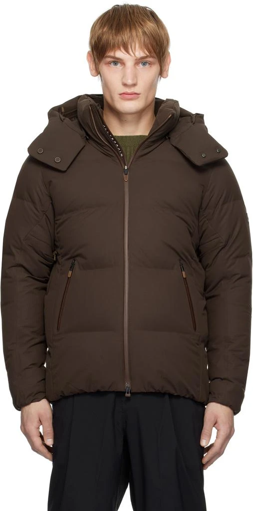 DESCENTE Brown Mizusawa Mountaineer Down Jacket 1
