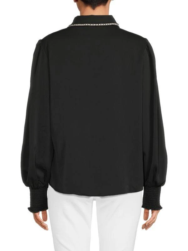 Laundry by Shelli Segal Balloon Sleeve Blouse 2