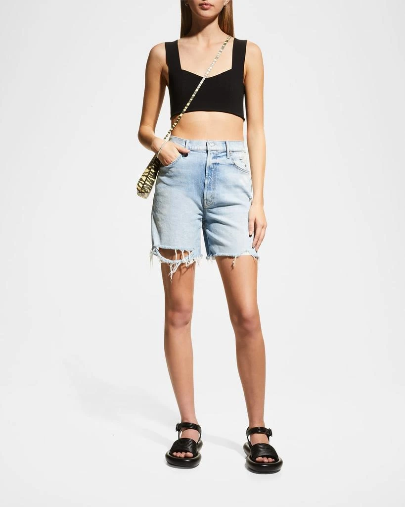 A.L.C. Jordana Seamed Cropped Bra Top 2