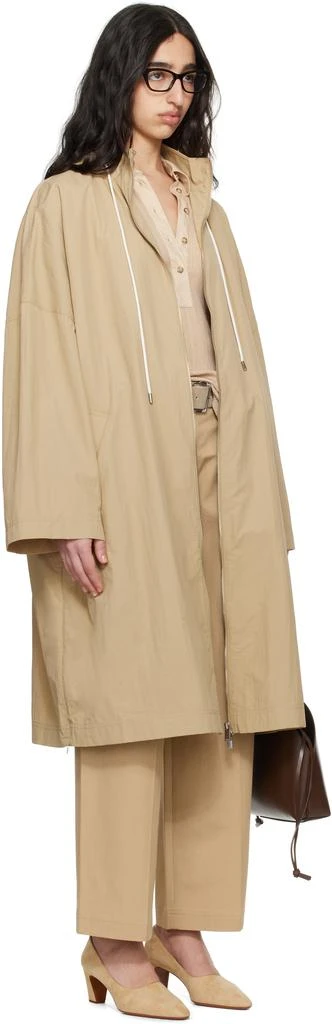 Totême Beige Windbreaker Coat 2