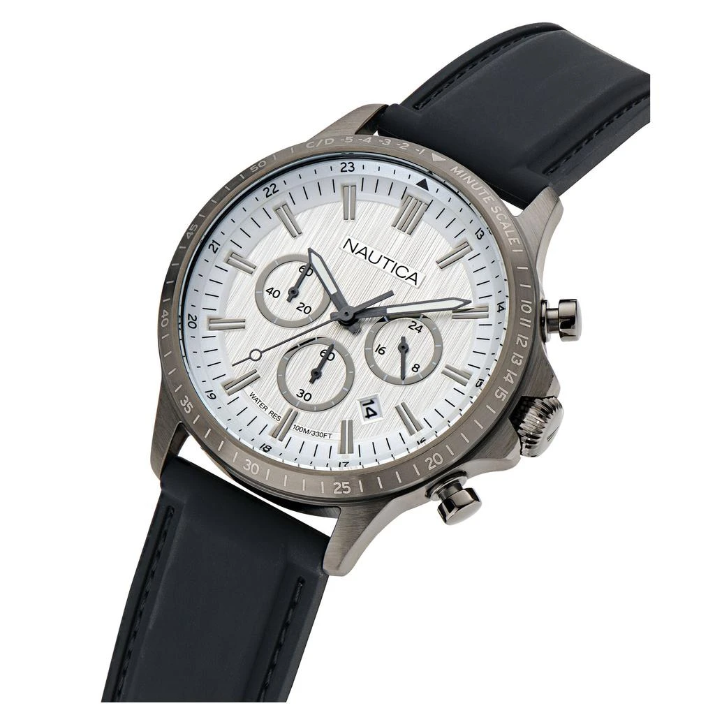 Nautica Nct Blue Ocean Chronograph Silicone Watch 2