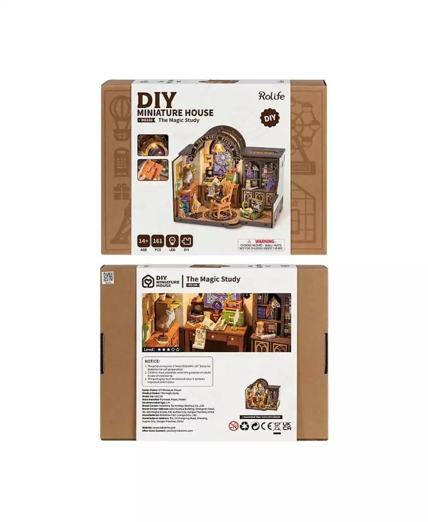 Flash Popup DIY 3D Wood Puzzle: Magic Study 267 pieces 5