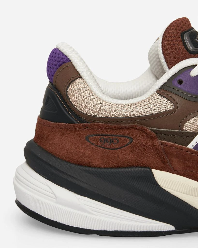 New Balance Made in USA 990v6 Sneakers Rich Oak / Cosmic Grape 6