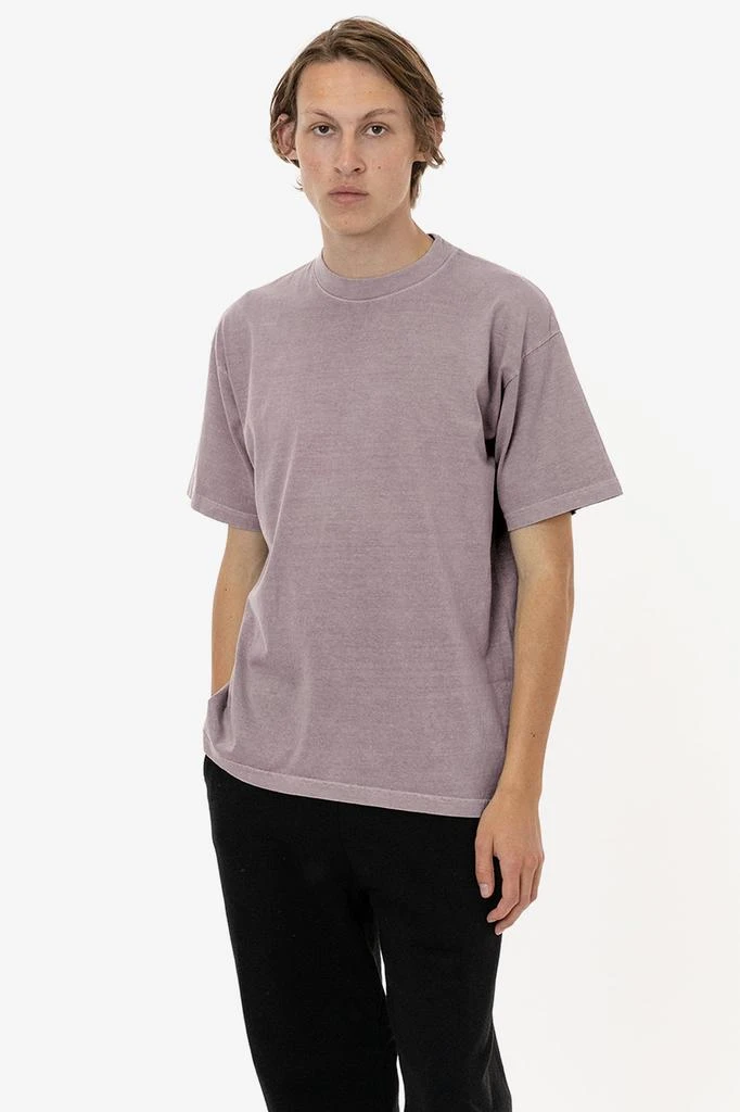 Los Angeles Apparel The 1801 - 6.5oz Garment Dye Crew Neck T-Shirt (Pigment Dye) 9