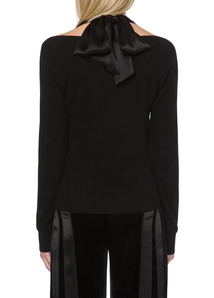 ALBERTA FERRETTI Jumper with satin scarf 3