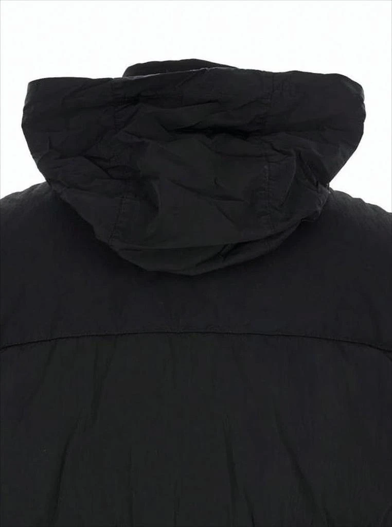 C.P. Company High Collar Padded Vest With Detachable Hood 4