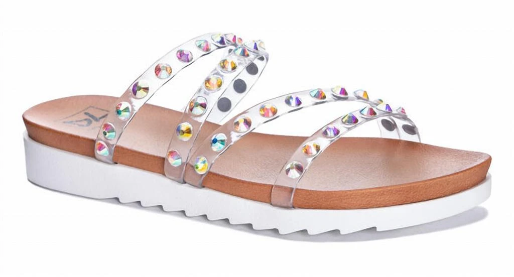 Chinese Laundry Women's Coral Flat Sandal In Iridescent 1