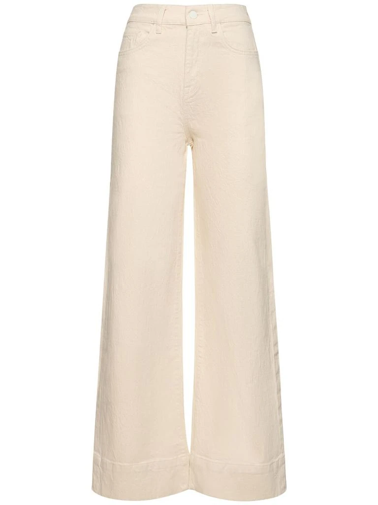 TRIARCHY Ms. Onassis V-high Rise Wide Leg Jeans 1