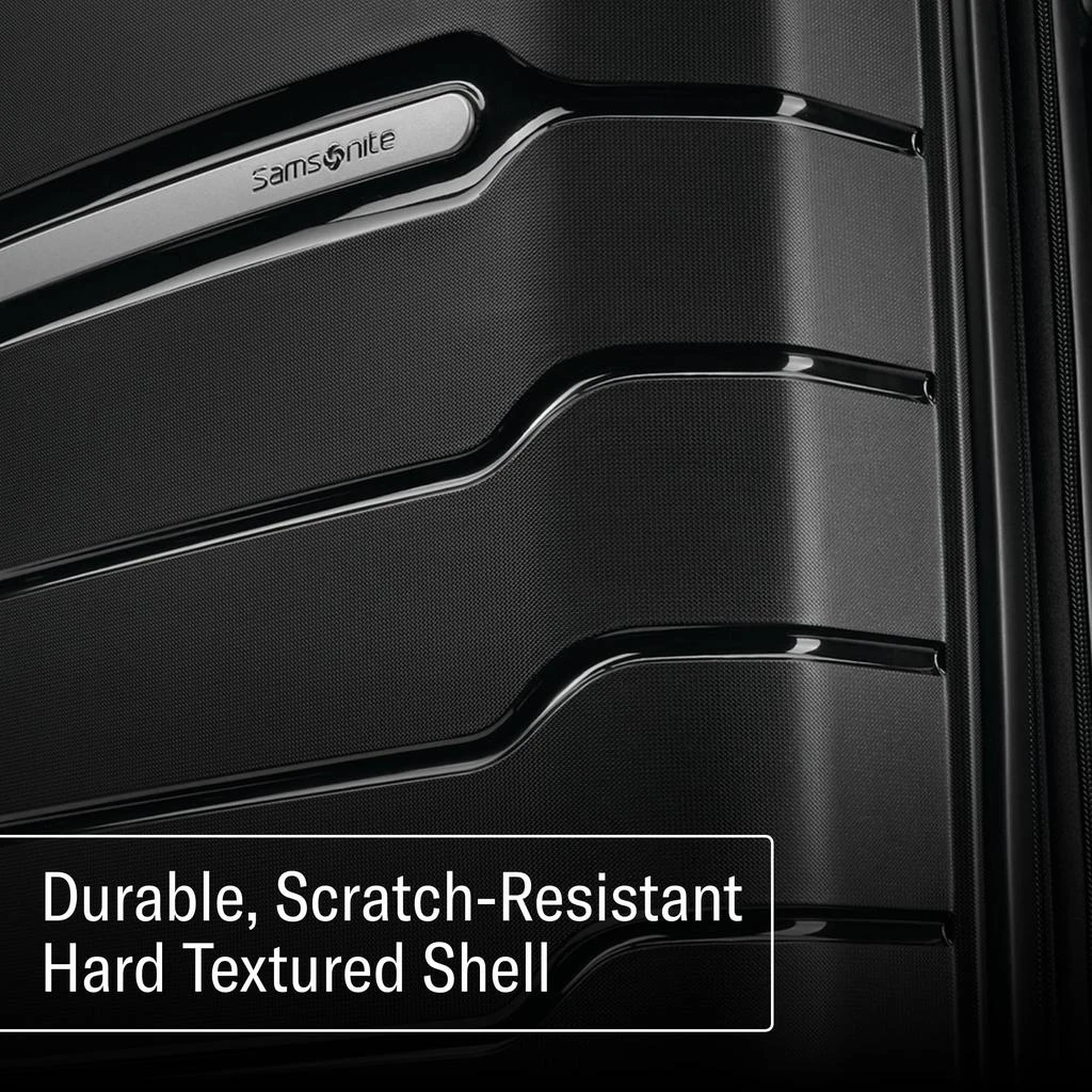 Samsonite Samsonite Freeform Hardside Carry-On Luggage with Spinner Wheels - Hardshell Suitcase - TSA, Airline-Approved - Expandable Hard Shell, Smooth Rolling Wheels for Lightweight Travel – Black 7