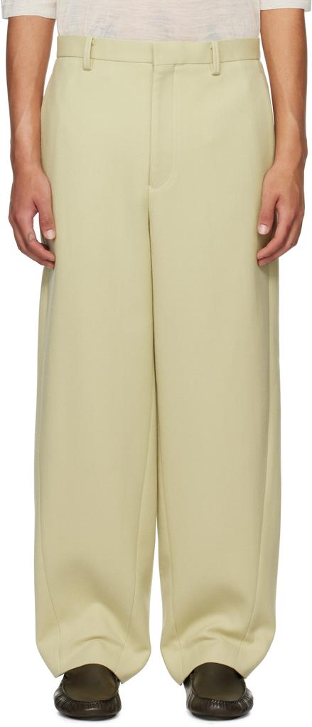 【関税込み】AURALEE Trousers Black Field Trousers by AURALEE on Sale