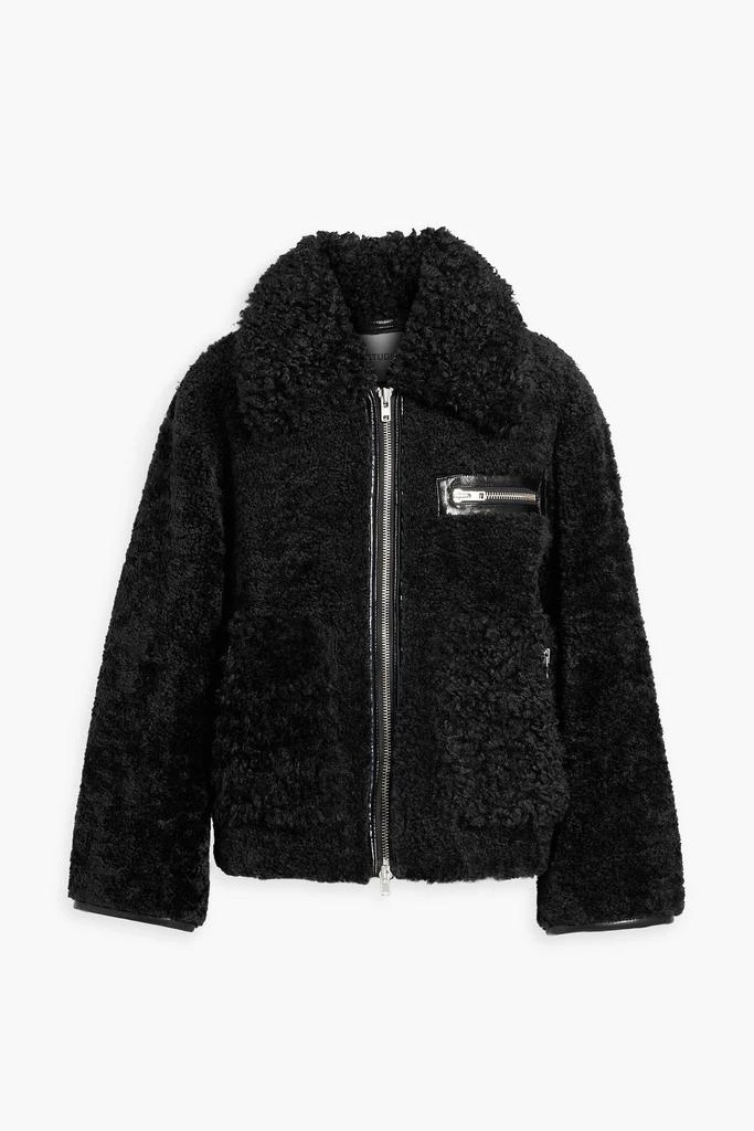 STAND STUDIO Joann faux shearling jacket 1