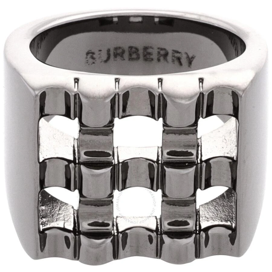 Burberry Ruthenium-Plated Cube Ring 2