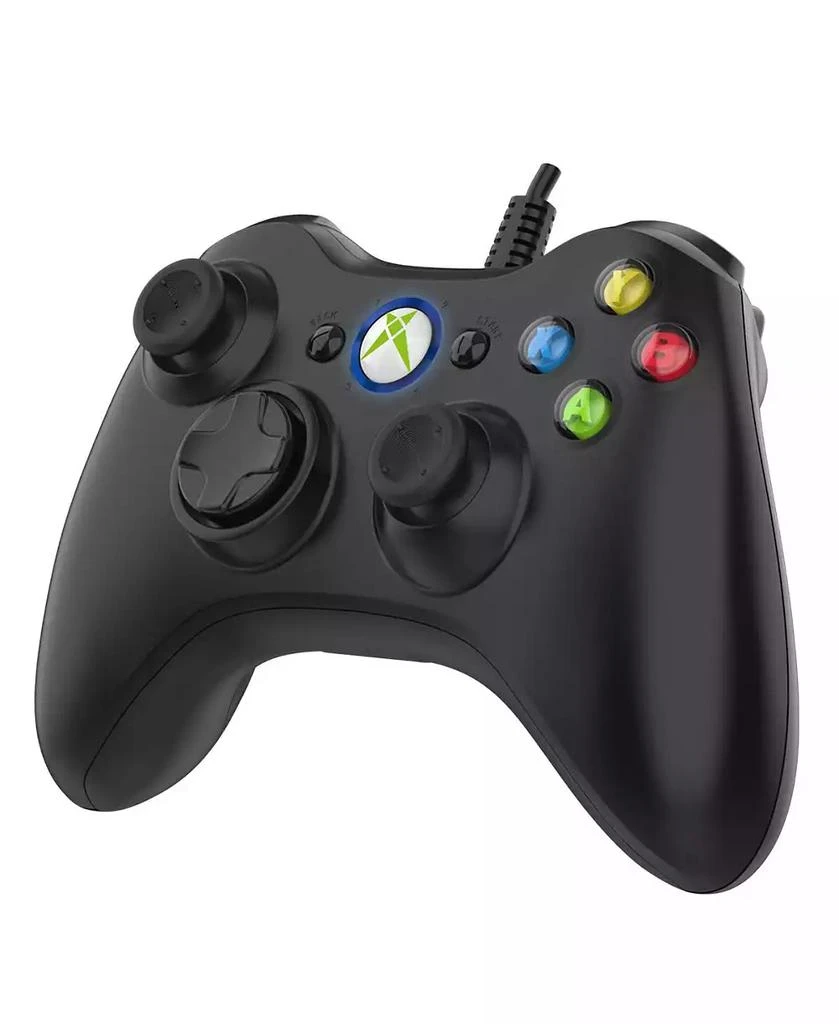 NBCP Wired Xbox 360 Controller – USB Gamepad with Dual Vibration for Xbox 360, Xbox 360 Slim 
Windows 7/8/8.1/10
