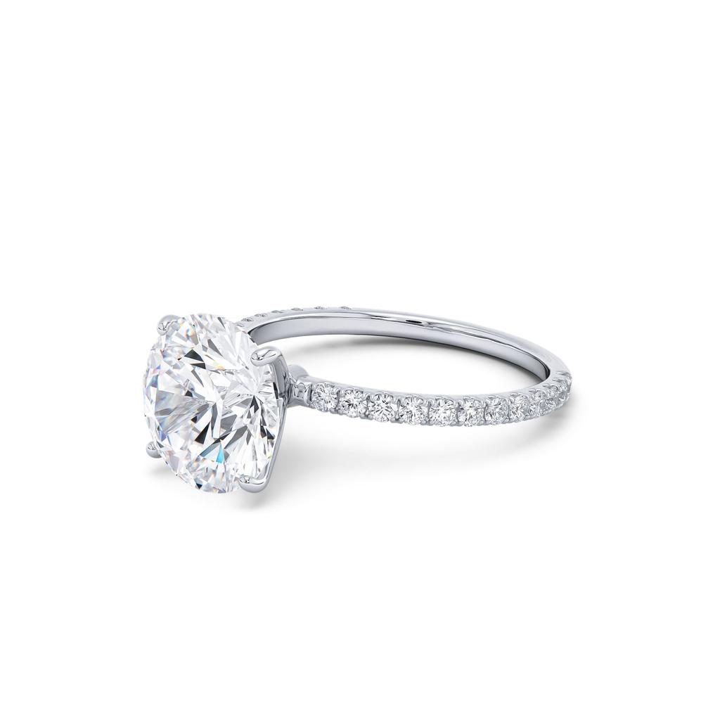 SSELECTS 3 Carat F Color Vs2 Certified Engagement Ring