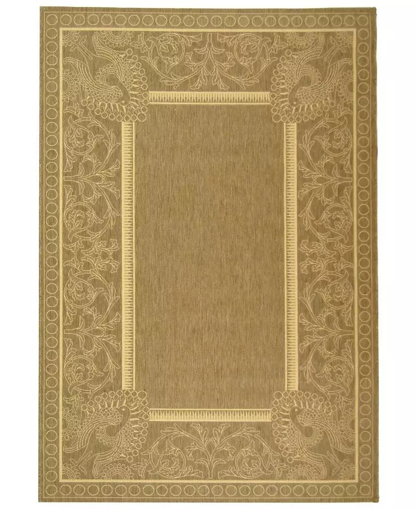 Safavieh Courtyard CY2965 Brown and Natural Outdoor Area Rug Collection