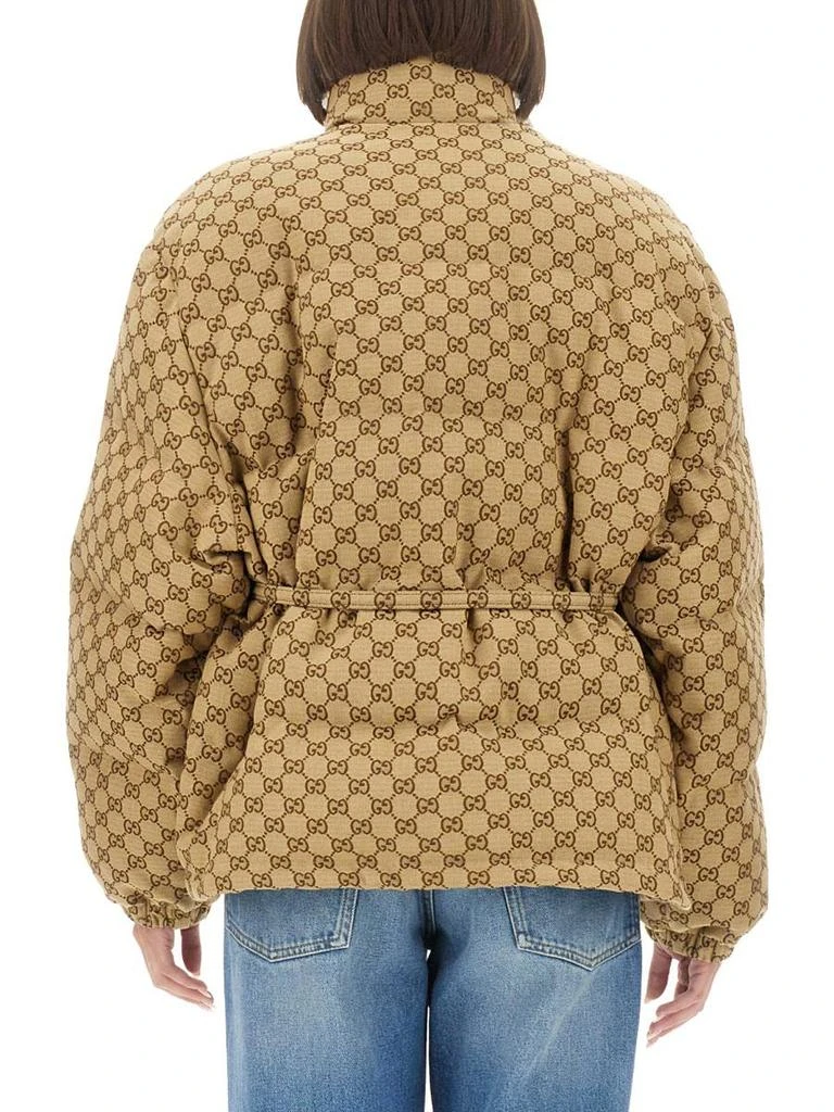 Gucci Gucci Fabric Bomber Jacket Gg 3