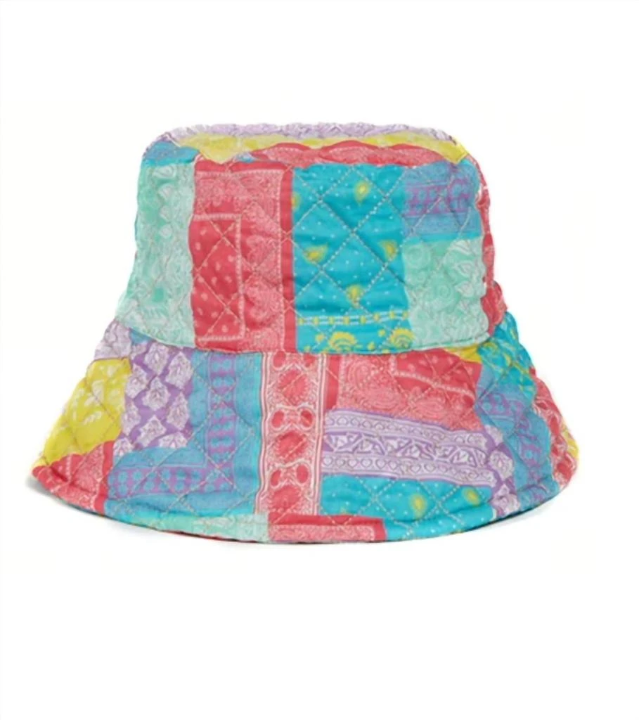 Jocelyn Jocelyn - Women's Quilted Patterned Bucket Hat 1