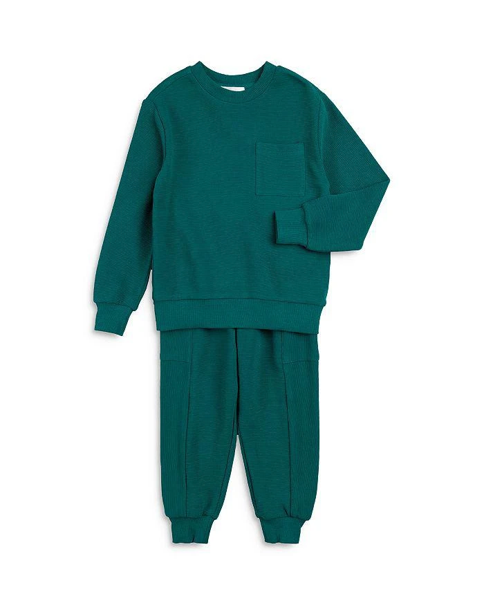 Miles The Label Boys' Spruced Up Sweatshirt & Joggers Set - Baby 1