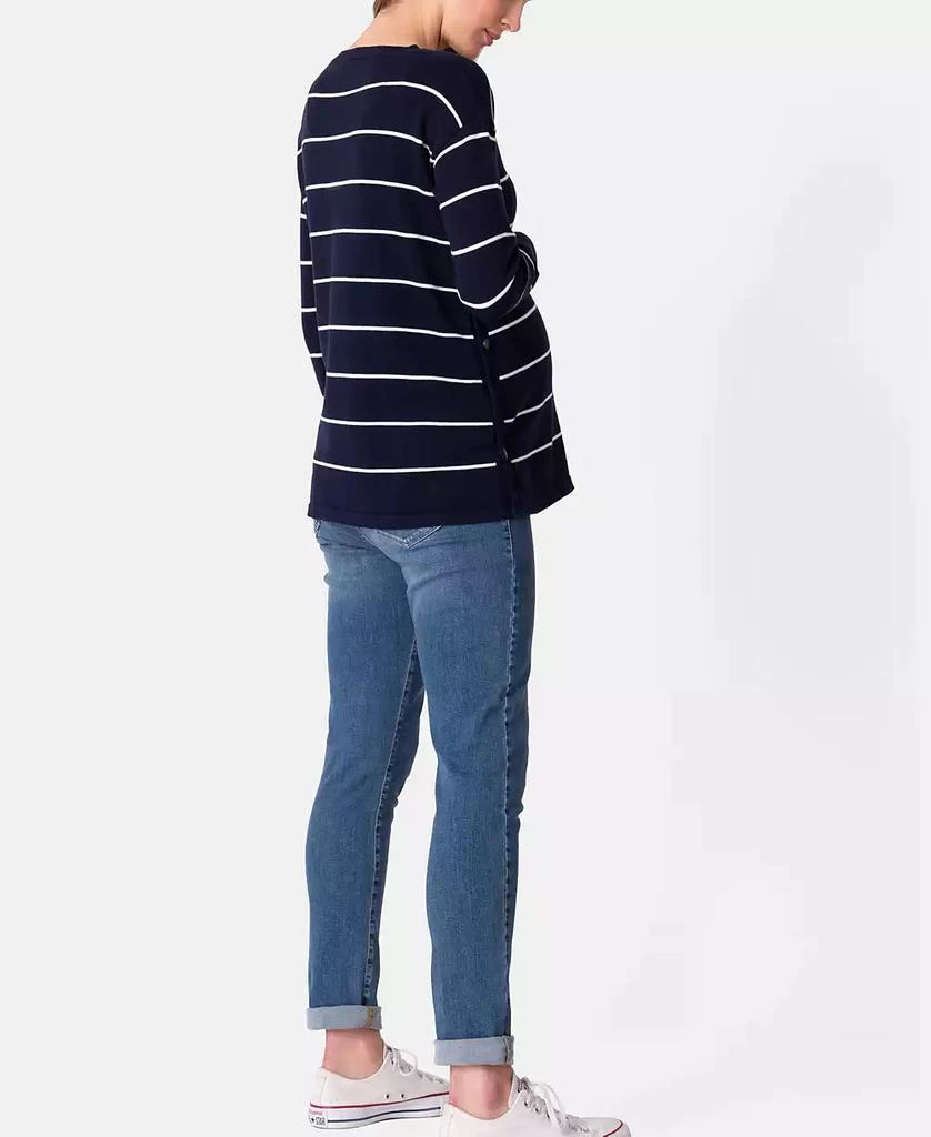 Seraphine Women's Maternity Mama Mini Nautical Cotton Sweaters 8
