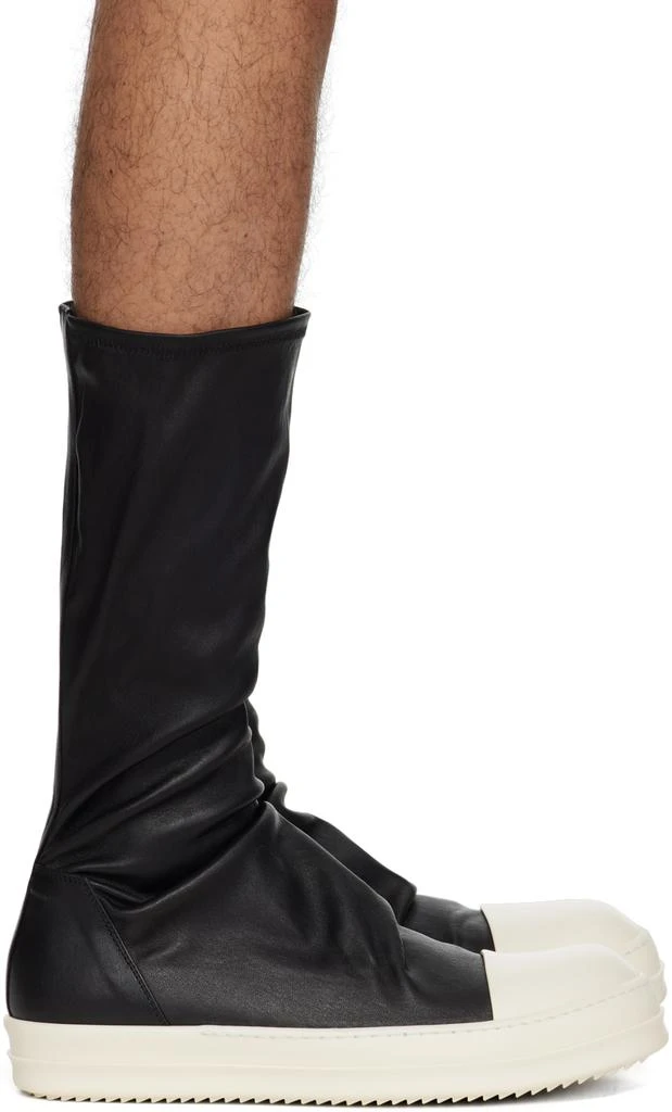 Rick Owens Black Sock Sneakers 1