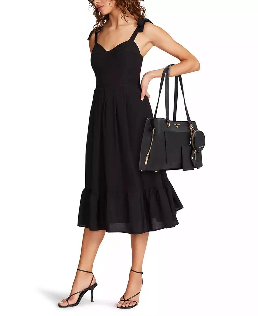 Anne Klein Medium Triple Compartment Satchel Bag 6