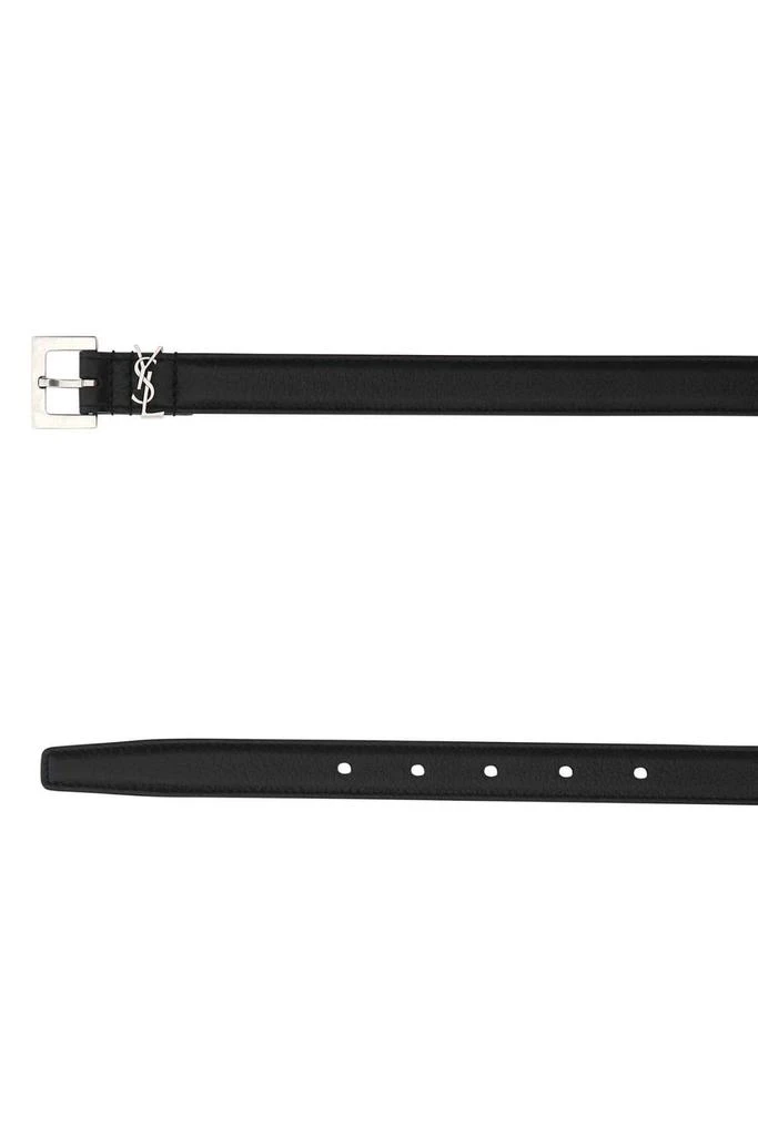 Yves Saint Laurent Saint Laurent Cassandre Thin Square Buckled Belt 2